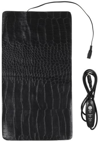 VILLFUL Pet Heating Pad Usb Heated Cushion with 3 Adjustable Temperature Settings Waterproof Carbon Fiber Mat for Dogs and Cats Outdoor and Indoor Use for Winter Comfort