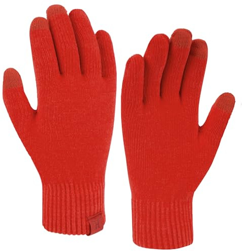 Bequemer Laden Touchscreen Handschuhe Damen Winter Warm Winterhandschuhe | Winter Warm Damen Handschuhe Chenille Touchscreen Winterhandschuhe Strickhandschuhe Elastisch Manschette Geschenke Frauen