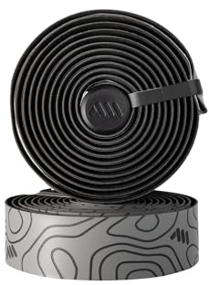 All Mountain Style Lenkerband für Gravel- und Rennrad, Ergonomisch und Komfort, Gel-Polsterung, Rutschfest, Inklusive Lenkerstopfen, Ideal für Straße und Gelände