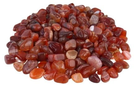 Milisten Piedras Decorativas para Pecera Guijarros Naturales Rojos Ornamentación para de Agua y para Paisajismo y Decoración de