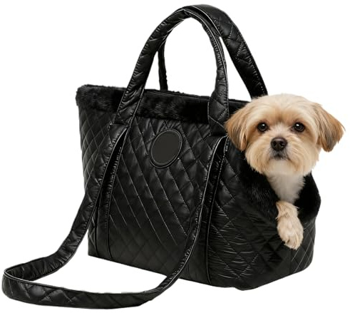 Trasportino Per Cani Borsa Ergonomica Con Cinturino Regolabile Per Spalla | Trasportino Per Gatti Per Viaggi All'Aperto In Inverno Con Neve In Auto E Trasporto Pubblico Per Cuccioli E