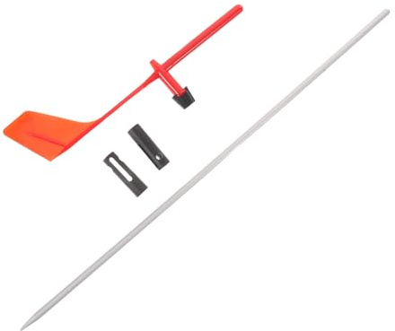 TEHAUX Indicatore di Direzione Vento per Barca a Vela in Metallo Resistente alle Intemperie con Letture Rapide per Uso Marino e Imbarcazioni Piccole