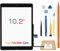 JPUNG for iPad 7/8 (7th 8th Generation) 10.2 Screen Replacement Glass Touch Digitizer, for 7th 8th Gen 2019/2020 Released (A2197 A2198 A2200 A2270 A2428 A2429 A2430)+Home Button,Full Repair Kit
