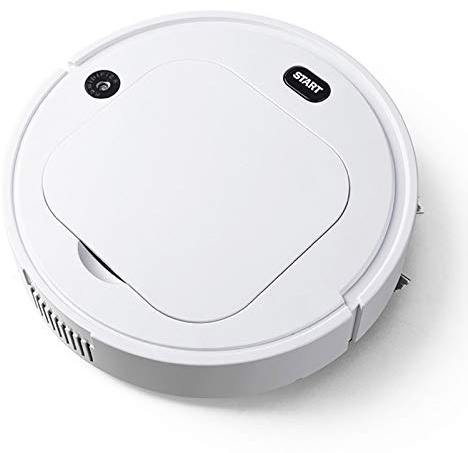 GMRZ 3 In1 Smart Vacuum Cleaner, Robot Vacuum Silent Automatic Cleaning Sweeping Robot with Wiping Function for Hard Floors Home Animal Hair Carpets
