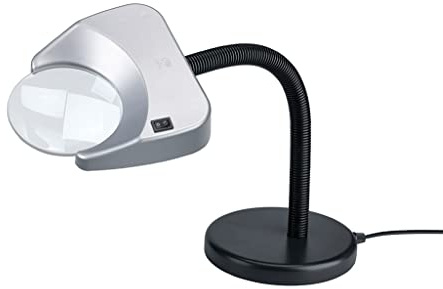 Schweizer Standlupenleuchte Tech-Line Vergr.2x LED Linsen-D.120mm