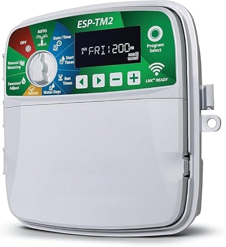 Programador de Riego automático Eléctrico ESP-TM2 4 zonas Interior R. Bird