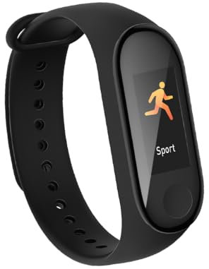 UMBRO Fitness Tracker Bluetooth – Smart Watch con funzioni sportive – Orologio fitness HR e sensore di temperatura corporea – contapassi 0,96 pollici touch screen – orologio sportivo resistente agli
