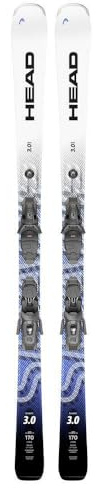 Ski Alpinski Pisten Ski - Head Shape 3.0 - Allride Rocker - inkl. Bindung PR10 GW Promo Gripwalk Z3-10 - für fortgeschrittene und Gute Fahrer - Carvingski für präparierte Piste