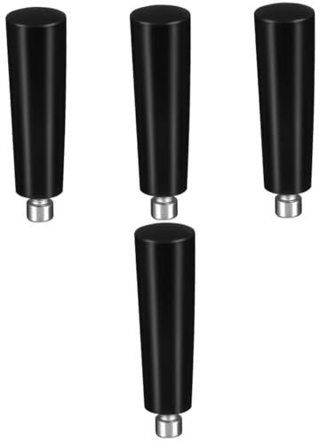 Garneck 4pcs Commercial Popcorn Machine Pot Lid Knob Replacement Handle Easy Install Heat Resistant