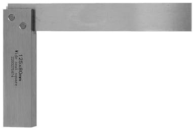 Wide Base Square L-Type Measuring Tool 90 Degree Right Angles Mechanical Engineer Steel Angles Ruler Wide Seats Square