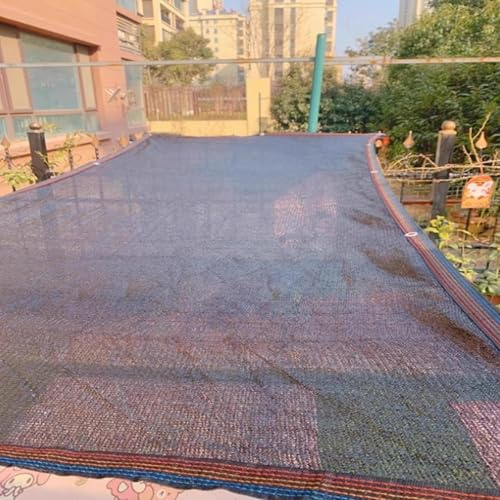 Outdoors Greenhouse Shade Net with Grommets,95% UV Resistant Sunscreen Fabric for Garden, Patio, Backyard, Swimming Pool, Plants Shading Netting