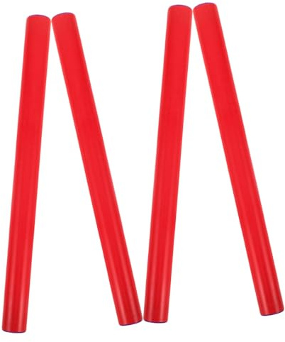 GOOHOCHY 4 Piezas de Juguete Sensorial de Plástico Aros y Varillas para Entrenar la Integración Sensorial, Juegos de Patio en Guardería