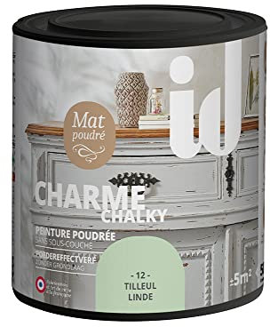 Peinture meubles et boiseries CHARME 500ML TILLEUL - ID Paris