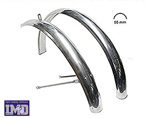 MANDELLI Coppia PARAFANGHI per GRAZIELLA - Pieghevole Misura 20 in Acciaio Inox …
