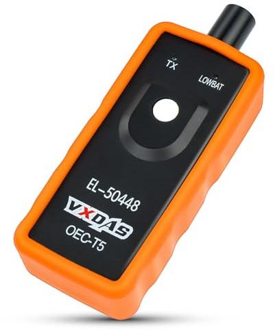 VXDAS EL-50448 TPMS Reset Tool for GM Tire Pressure Monitor Sensor TPMS Relearn Tool for Buick Chevy Cadillac GMC Series Vehicles 2024 Edition OEC T5