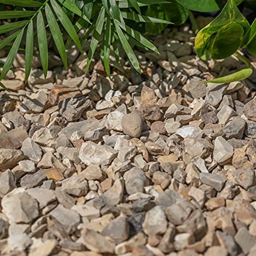 5 kg de gravier d'ardoise pour dissuader les mauvaises herbes, jardin, terrasse, allée – Copeaux dorés automnaux