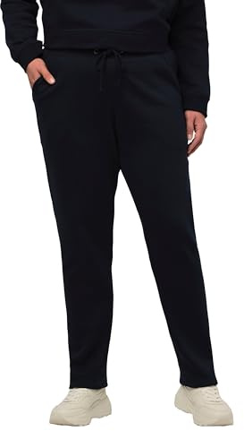 Ulla Popken Tubo Flessibile Pantaloni da Tuta, Spazio Esterno, 32W / 32L Donna