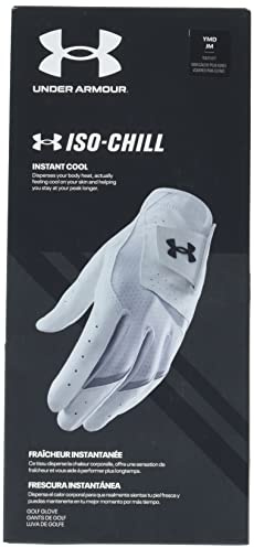 Under Armour Boys Iso-Chill WHT 1370273-100 Boys Golf Gloves 1370273-100 RYMD