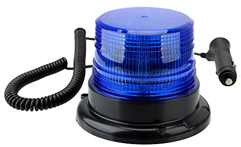 AIVYNA LED Lampeggiante per Camion Spia di Emergenza Stroboscopica per Auto con Luci Magnetiche della Polizia 12V-80V