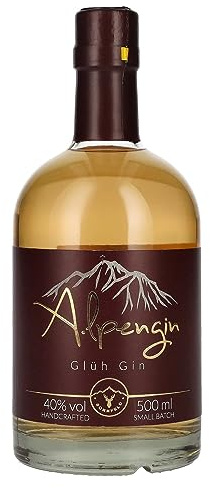 Alpengin Small Batch Handcrafted Glüh Gin 40Prozent Vol. 0,5l