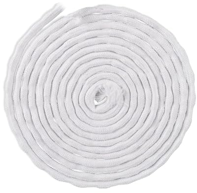 BACION Trenza Cuerda Plomo,Cuerda para Cortinas,Cuerda de Plomo para Cortinas,Varios Gramajes,No Se Oxida Sin Ruido,para Mantel de Cortina(Blanco)（30g*10m）