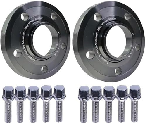 Spurverbreiterung Aluminium 2PCS PCD 5x112 CB 57,1mm Rad Spacer Adapter Für Skoda Für Enyaq IV Für Karoq Für Kodiaq Für Superb Für Octavia Für Klassische Lochkreisadapter (Color : Adapter 20mm)