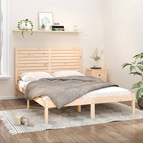 Bulliing Massivholzbett Bettgestell Bed Frame Bett Mit Bettkasten Hausbett Bett Massivholz 120x200 cm - 3104603
