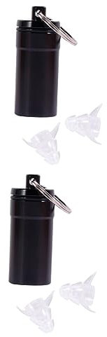 minkissy 2paare Musikfilter Ohrstöpsel Aus Silikon Mit Geräuschreduzierung Wiederverwendbare Ohrenstöpsel Für Konzerte Dj Und Reisen Inkl Tragbare Flasche Und Langlebig