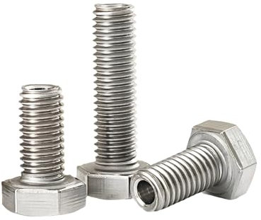 1–5 Stück M4/M5/M6/M8/M10/M12/M14/M16/M20 Edelstahl-Sechskantkopf-Durchgangsloch-Maschinenschrauben, M14x50mm(1pc)