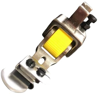 BRABOSTON Sewing Machine Roller Presser Foot 6mm Hemming Narrow Feet For Curtains Bedding Stitching Presser