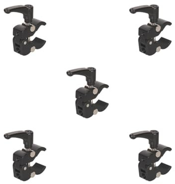KSJOAIDDE 5 Satz Kamera Klemmhalterung Universal Arm Klemme für DSLR Kamera Schreibtisch Stangen Zaun 75mm