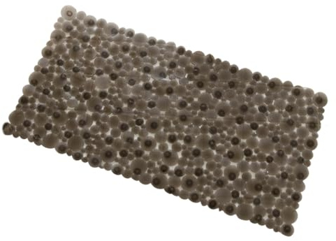 TOKIDNY Alfombrilla Antideslizante de Baño con Ventosas Tapete para Ducha Seguro y Suave Esterilla para Bañera con Masajeador de Pies para Hogar y Hotel Color Aleatorio Color Aleatorio