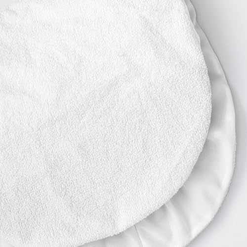 Kadolis - Matratzenschutz Bio-Baumwolle - Matratzenschutz für Babybett 60x120 cm - Saugfähig und atmungsaktiv - Wasserdicht ohne PVC - OEKOTEX Zertifiziert