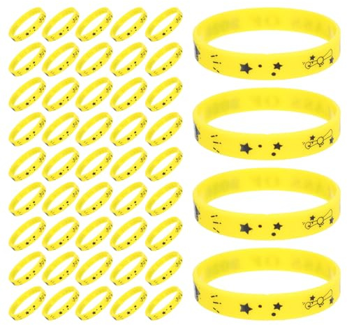 GALPADA Braccialetti Resistenti e Flessibili Argento in Silicone per Festa di 2026 per Celebrazioni e Regali di Fine Anno Scolastico