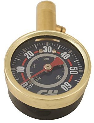 Shrader Tire Gauge, 0-60 PSI (Campbell Hausfeld DA552400)