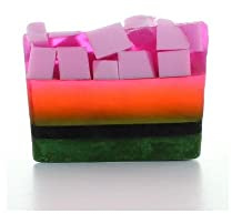 The Soap Story - Jabón de sandía (120 g), color rojo y verde