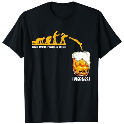 Camiseta Friki de Regalo Original Beer Friday Camiseta