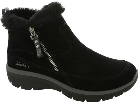 Skechers EASY GOING COOL ZIP!, Stiefelette, Black,