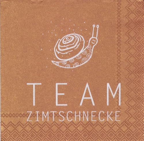 Räder Cocktailserviette Team Zimtschnecke