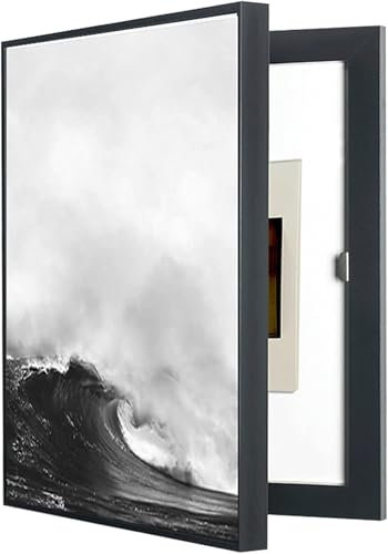 Sicherungskasten Abdeckung Schrankdekoration Gemälde verstecken Stromzähler Abdeckung Moderne dekorative Stromkasten Abdeckung abnehmbare Stromzählerkasten Abdeckung(D,40 * 50cm)