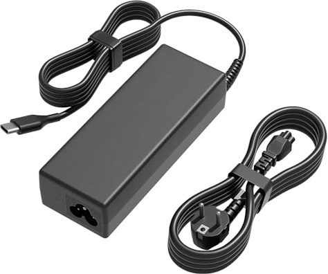 Universel 100W USB C Ordinateur Chargeur pour MacBook HP Dell Acer ASUS Lenovo Thinkpad/Yoga Google MSI LG Samsung Huawei, Xiaomi Chromebook et Autres appareils Type-C