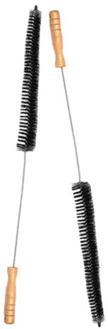 ETHZZLE 2pcs Flexible Long Handle Cleaning Brush Kit Dryer Vent Cleaner Washing Machine Brush for Home Commercial Use