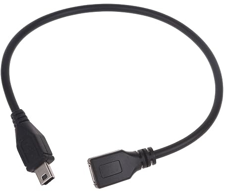 XAGMODSHN Micro USB to Mini USB Adapter Cable Micro USB Female to Mini USB Male Extension Cable Charging Cable Data Sync Cord