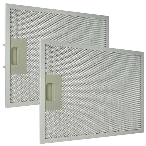 vhbw 2x filtro anti-grasso sostituisce Klarstein 10032230, 10031995 per cappa da cucina, alluminio