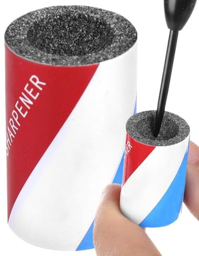 Pierre à aiguiser les fléchettes – Jeu de fléchettes en pierre, aiguiseur de pointe de fléchettes | Broyeur de fléchettes d'ébavurage à polissage facile, outil d'affûtage rond léger et durable, concep