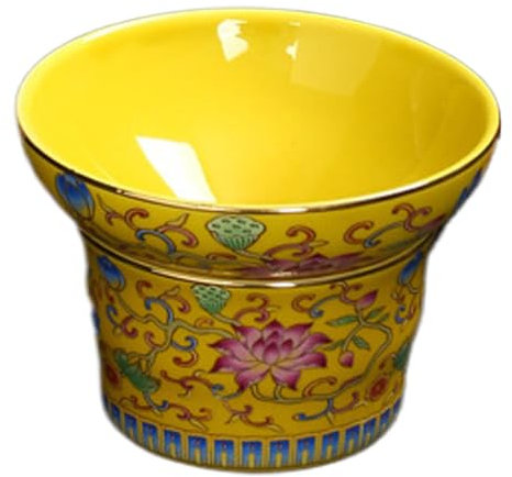 Qiwieod Passoires À Thé, Passoire À Thé En Porcelaine, Entonnoir À Thé En Céramique, Filtre À Mailles De Thé En Vrac Pour Tasse À Portion Individuelle, Passoire À Café En Entonnoir À Thé Kungfu