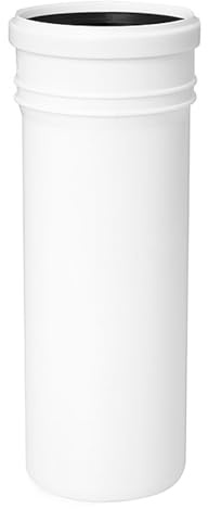 Tuyau HT pour eaux usées haute température - Blanc - Diamètre : 110 mm (0,25 m)