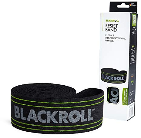 BLACKROLL RESIST BAND - Fitnessbänder Resistance Band optimal zur Mobilisierung sowie für ein kombiniertes Training zur Kräftigung und Steigerung der Flexibilität