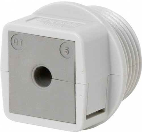 Icotek Kabeldurchführung QVT 32 45711 teilbar, Polycarbonat, Grau, 1 Stück