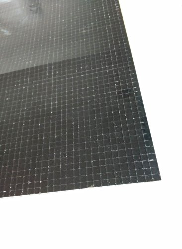 Selbstklebende Spiegelfliesen aus echtem Glas, bunte Mini-Spiegel, Mosaikfliesen Schwarz